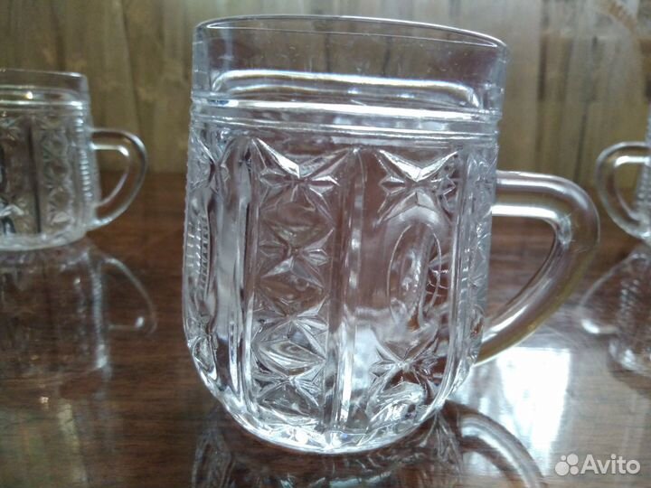 Кружка хрустальная