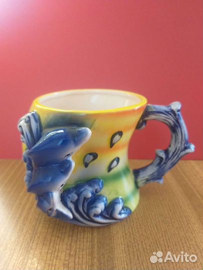 Керамические кружки, морская тематика