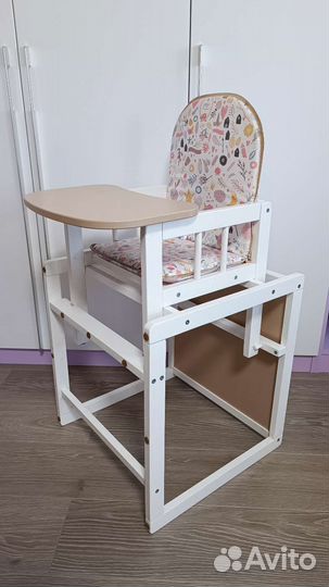 Детский стул трансформер для кормления