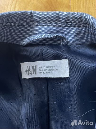 Пиджак для мальчика h&m 152 (11-12)