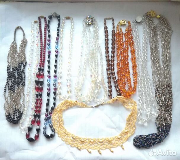 Бусы винтажные.Чехословакия. СССР