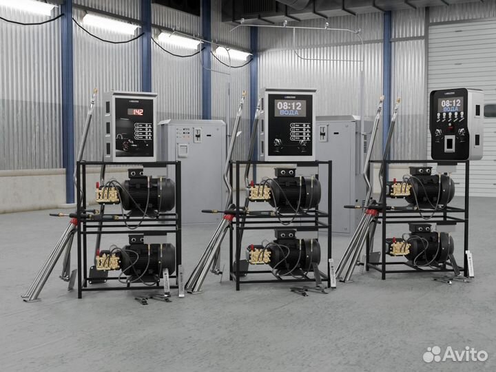 Автомойка самообслуживания luxwash 526