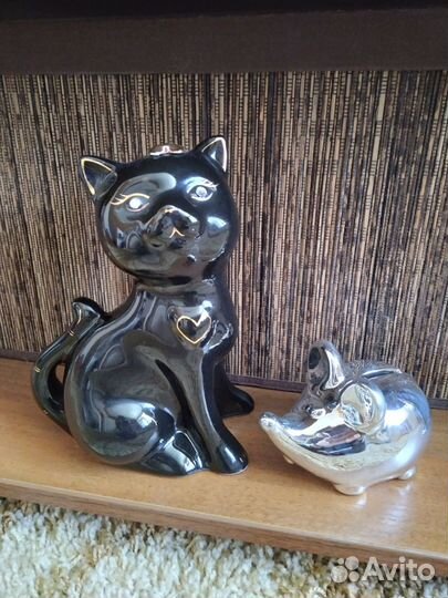 Копилка кошка и мышка