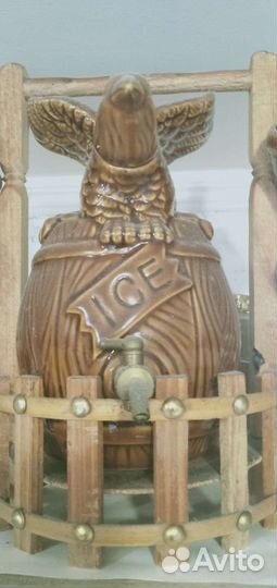 Бочка с краном керамическая