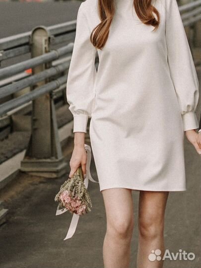 Платье белое женское