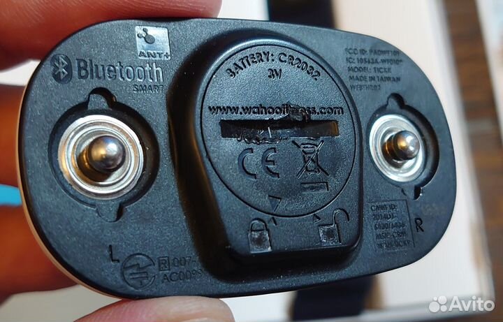 Нагрудный спортивный пульсометр Wahoo Tickr