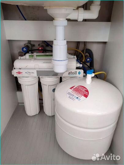 Установка систем очистки воды / Обратный осмос