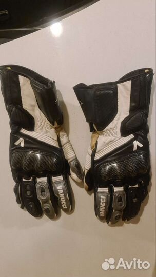 Мотоперчатки кожаные vanucci