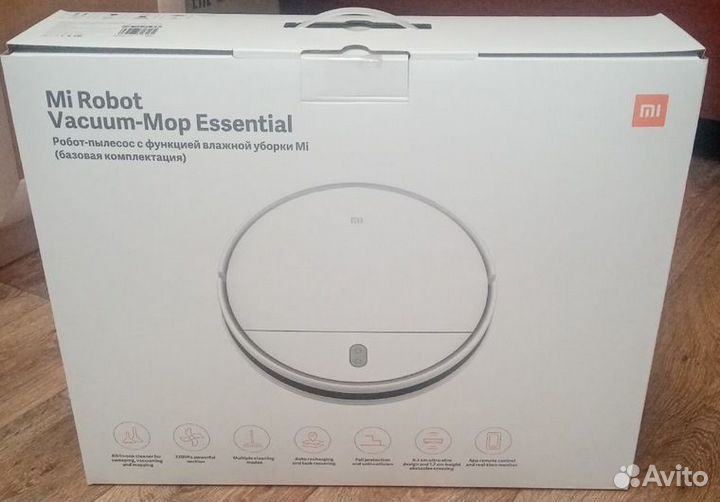 Робот-пылесос Xiaomi Mi Robot Vacuum-Mop Essential