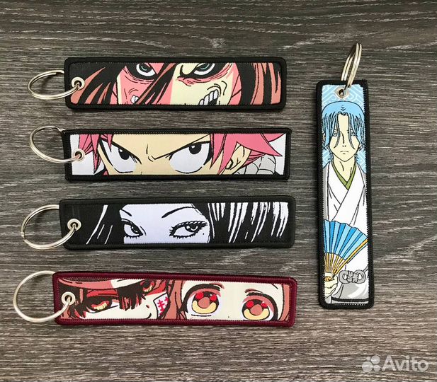 Тканевые брелоки в ассортименте