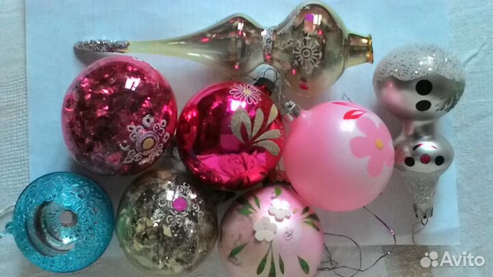 Продаю елочные игрушки 50-60г и начала 21века