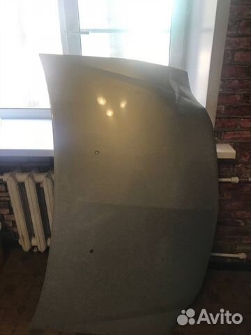 Капот на renault logan 1