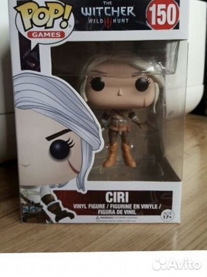 Funko pop the witcher Ciri 150, Цирри, Ведьмак 3