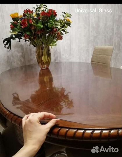 Гибкое мягкое стекло пвх плёнка скатерть