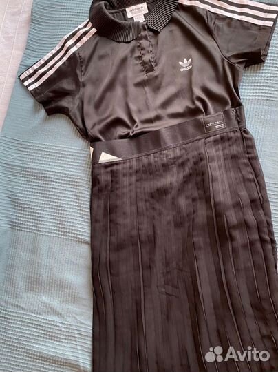 Adidas костюм блуза юбка