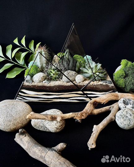 Флорариум /Подарок / Цветы / Букет