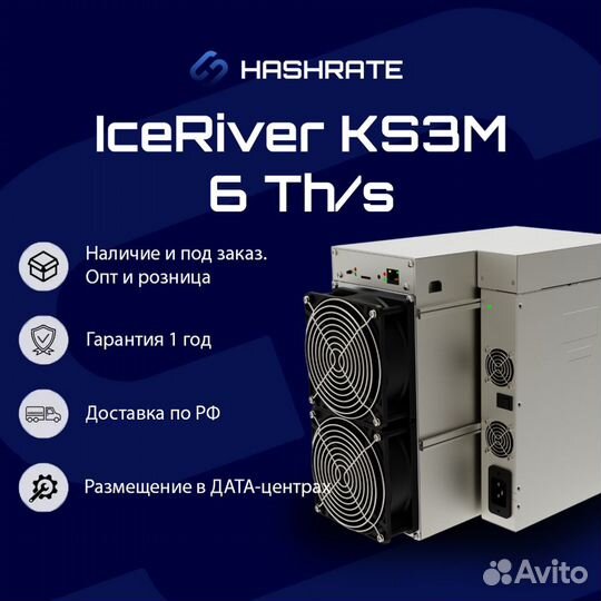 Asic майнер IceRiver KS3M 6T