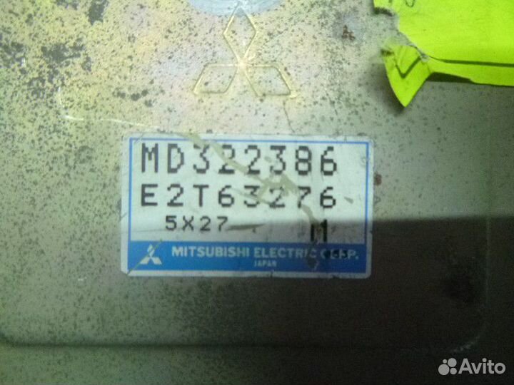 Блок управления двигателем mitsubishi carisma
