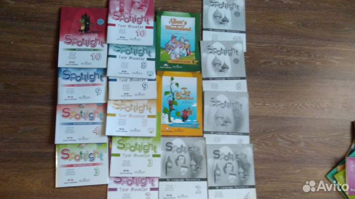 Рабочие тетради и тесты к учебнику Spotlight 2-10