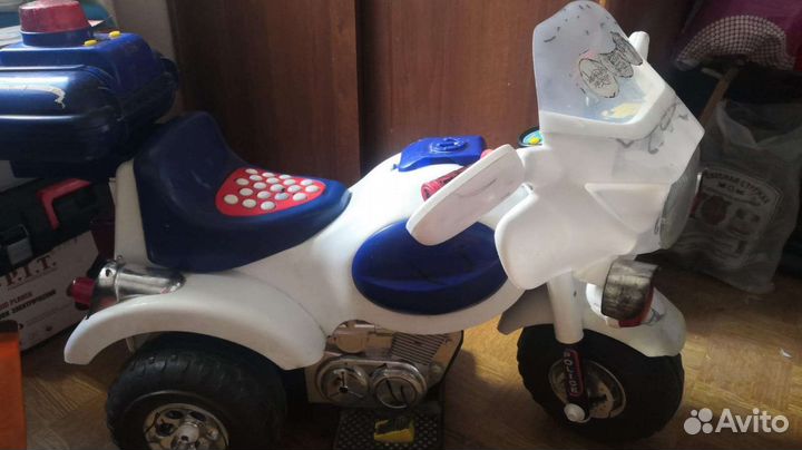 Детский мотоцикл на аккумуляторе