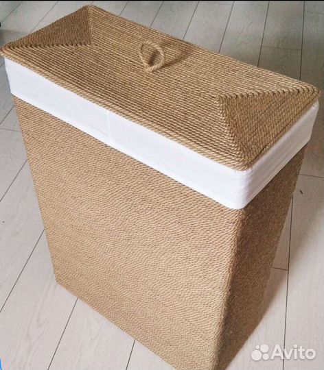 Корзина для белья узкая