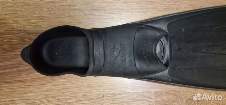 Ласты, сумка для снаряжения