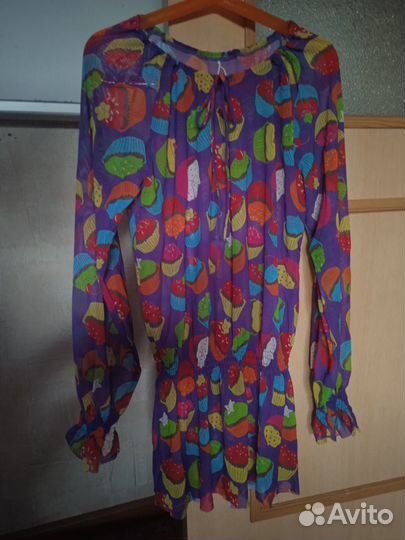 Туника пляжная детская 140-146р