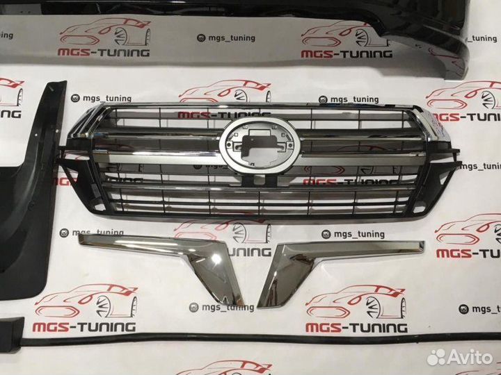 Обвес Executive Lounge на Land Cruiser 200 черный