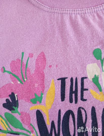 Футболка для девочки World magic 116 рост, б/у