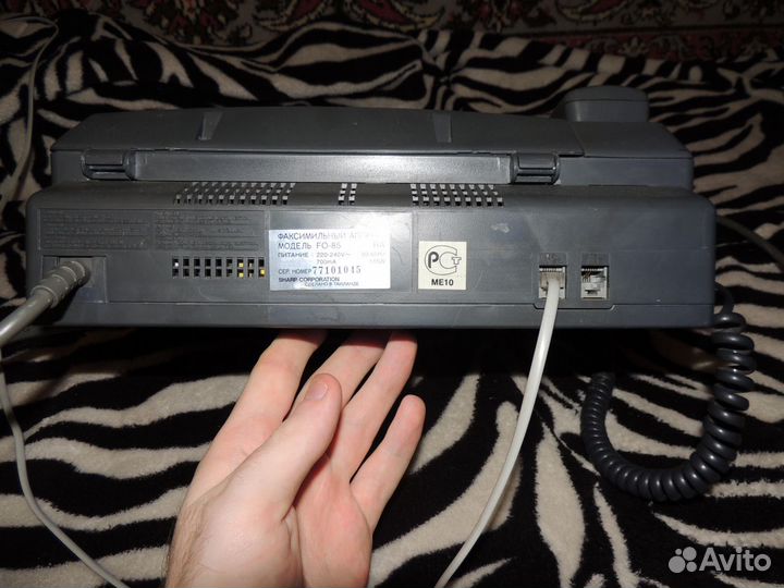 Факс - телефон sharp FO-85