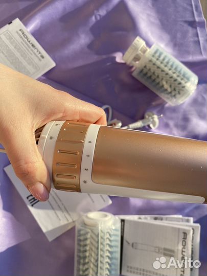 Фен щетка вращающаяся rowenta