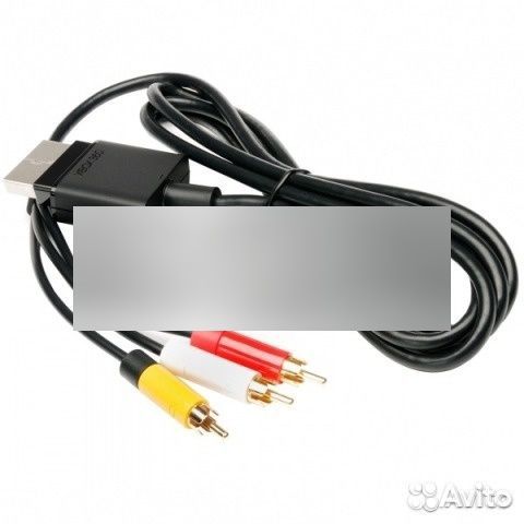 Audio Video Кабель (тюльпаны Xbox 360 Slim, Fat)