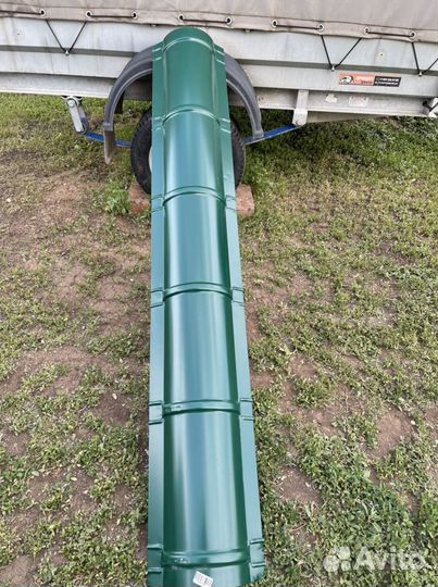 Конёк фигурный для крыши из металлочерепицы