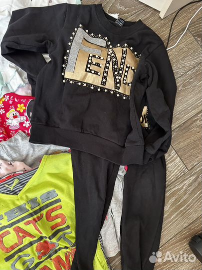 Одежда для девочки пакетом 7-8 лет