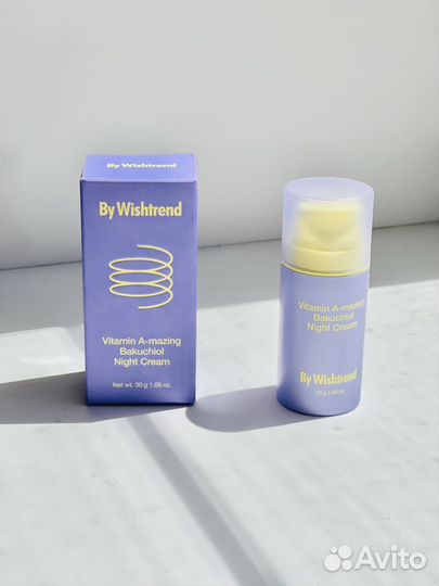 Ночной крем с ретиналем By Wishtrend Vitamin A