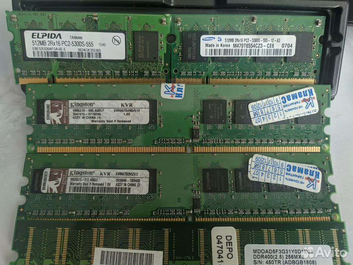 Оперативная память ddr2 для ноутбука и пк
