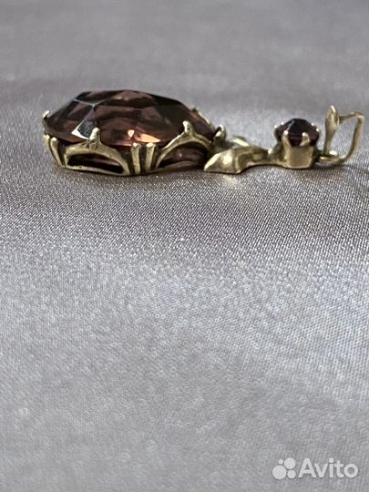 Кулон серебряный 875 проба