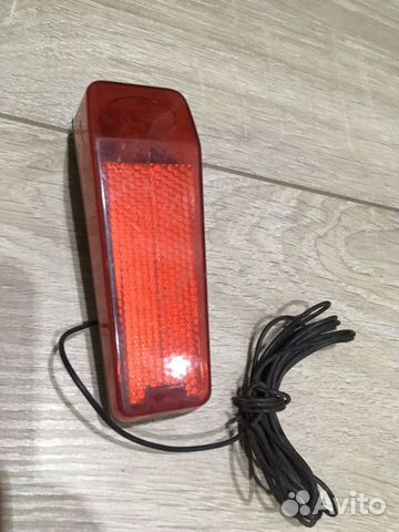 Новый задний фонарь СССР для велосипеда