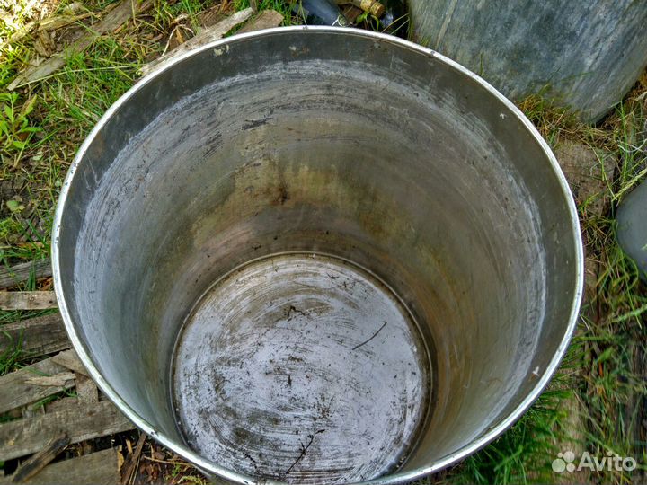 Бак для воды, нержавеющая сталь, объем 60 литров