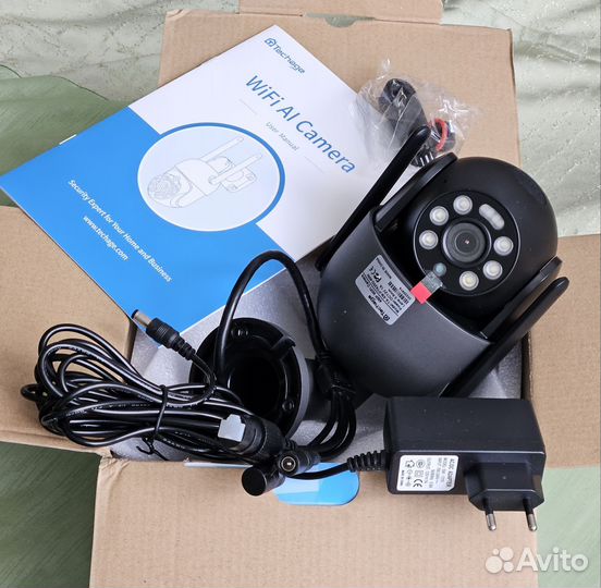 Камера видеонаблюдения WiFi PTZ Удаленный просмотр