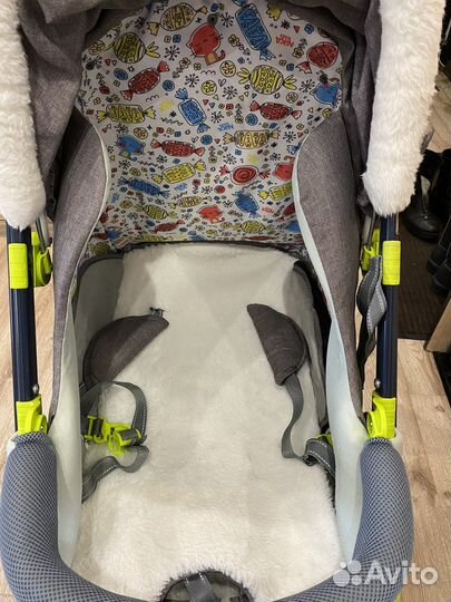 Детские санки коляска ника