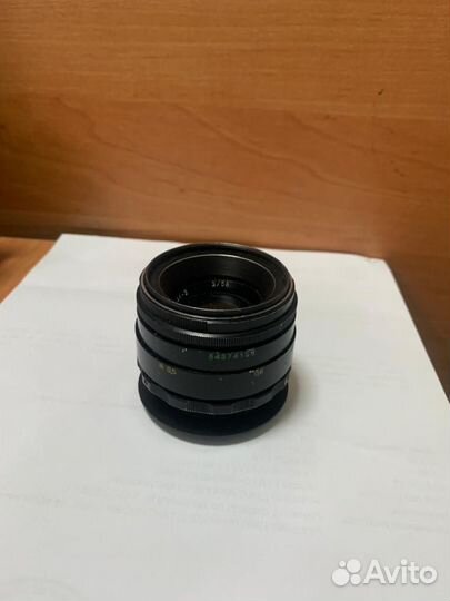 Объектив helios 44 2