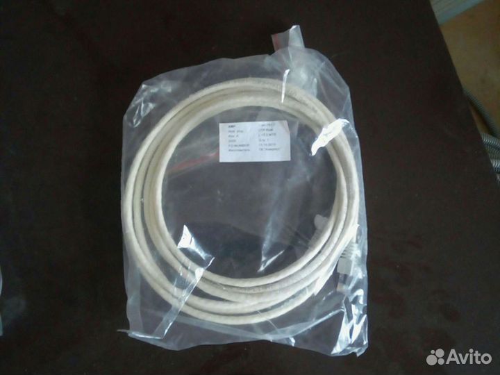 Патчкорд utp витая пара заводской новый 3 и 1 метр