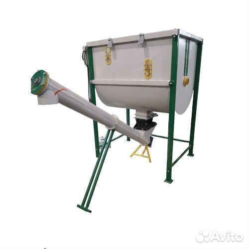 Смеситель шнековый горизонтальный