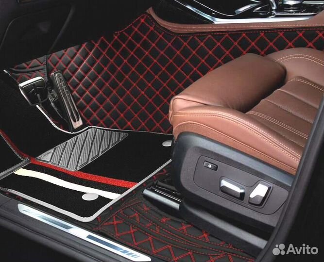 3D Коврики Range Rover Салон Багажник из Экокожи