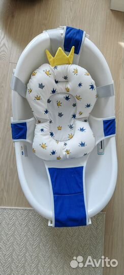 Детская ванна с гамаком и матрасом