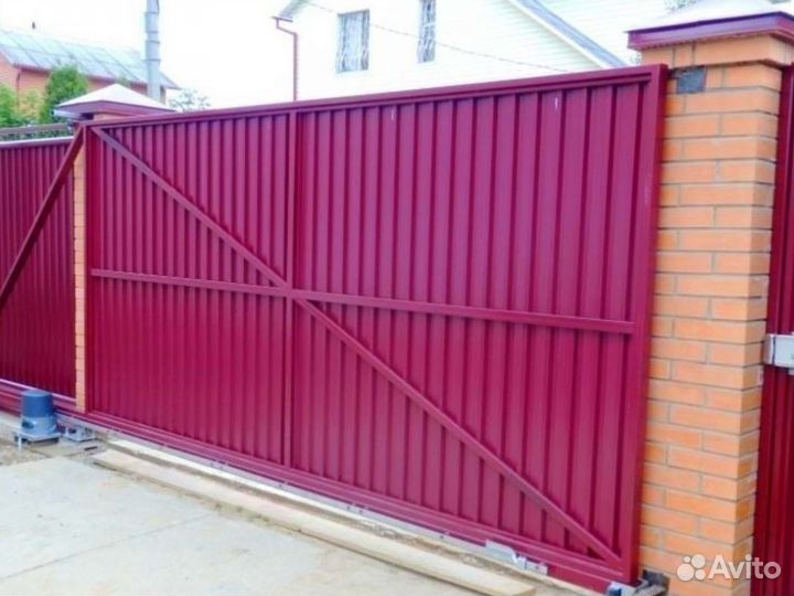 Ворота на заказ 