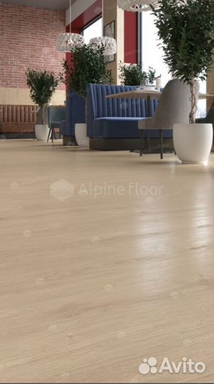 Alpine floor LVT Easy Line Дуб Ваниль есо 3-4