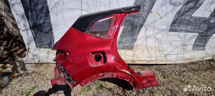 Крыло заднее правое на renault kaptur
