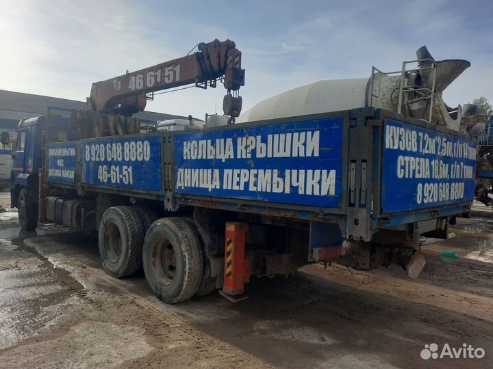 КАМАЗ 65117 с КМУ, 2013